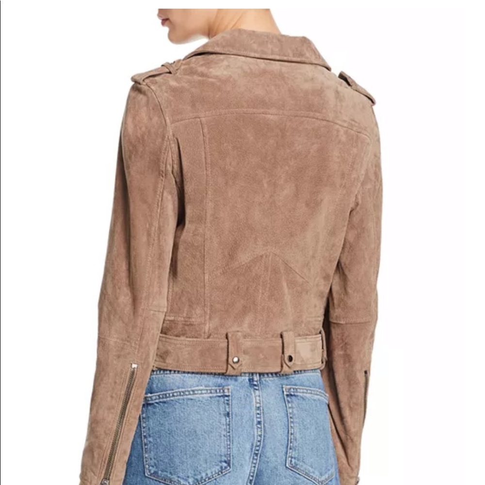 BLANKNYC Suede Moto Jacket